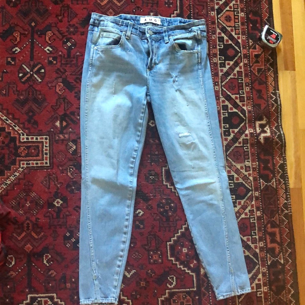 Amo Jeans. Twist in Sweet Cheeks. Size 28